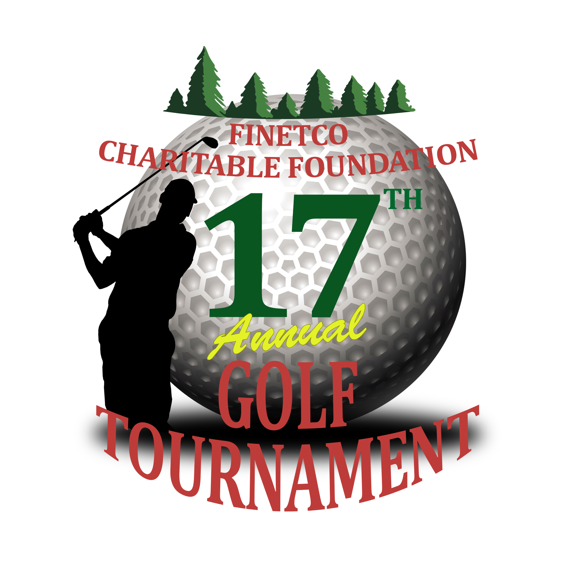 17th Annual Golf Tournament Logo